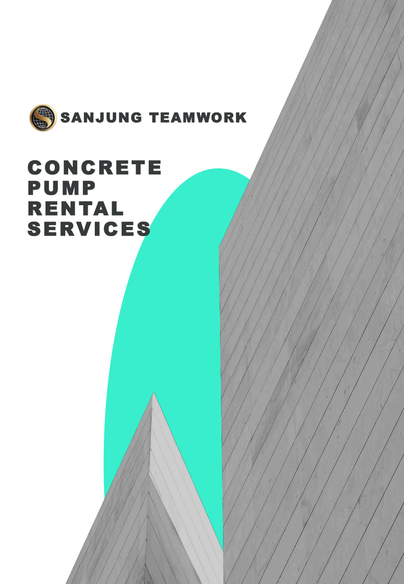 Sanjung Teamwork concrete pump rental services
